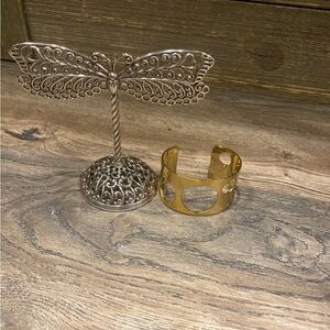 Brighton cuff and butterfly